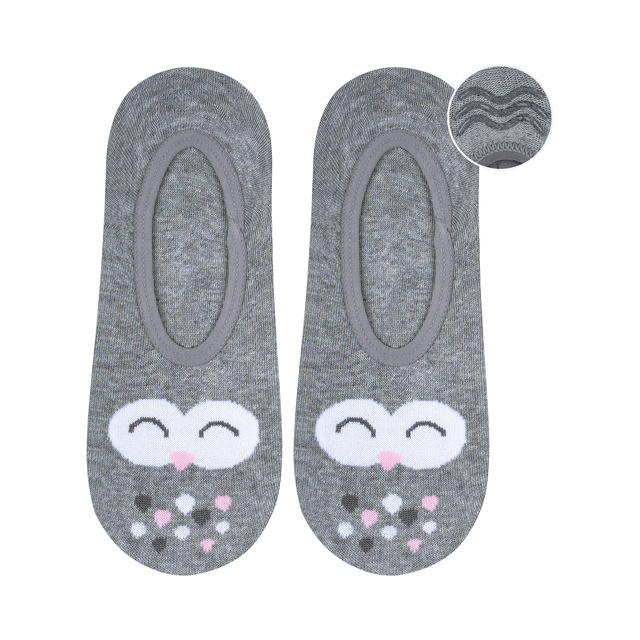 Set of 5x Colorful SOXO women's socks with silicone funny gift