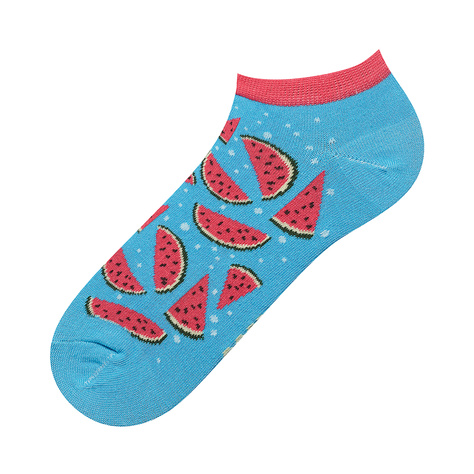 Colorful women's socks SOXO mismatched cotton watermelon