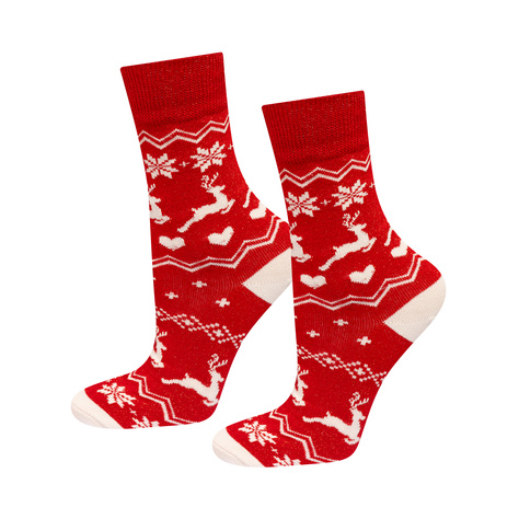 Women's socks SOXO Christmas in packaging - 3 pairs