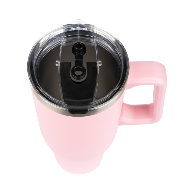 Momo Way 1200ml thermal mug pink