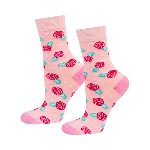 Set of 3x Women's socks in colorful packaging gift for Grandma 
