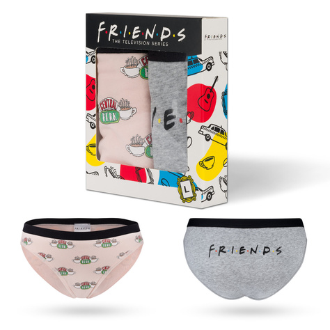 2x Women's colored Panties SOXO | Friends | perfect for a gift for her