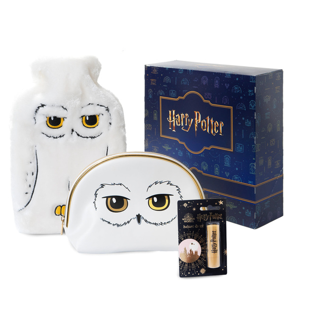 Zestaw Harry Potter Termofor 1,8 L + Kosmetyczka + Pomadka