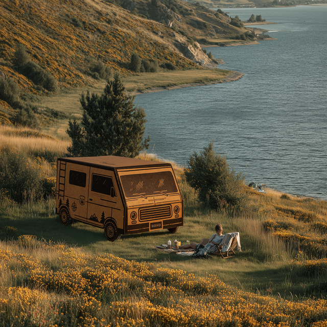 Zestaw Skarpetki Kamper + Kubek