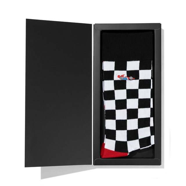 Formula 1 Greeting Card Socks