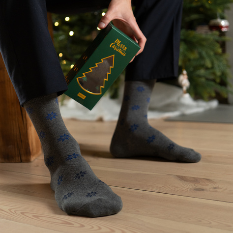 Men's SOXO Christmas Socks - 3 Pairs