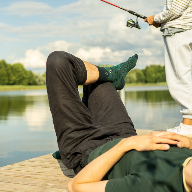 Let's Go Fishing Socks