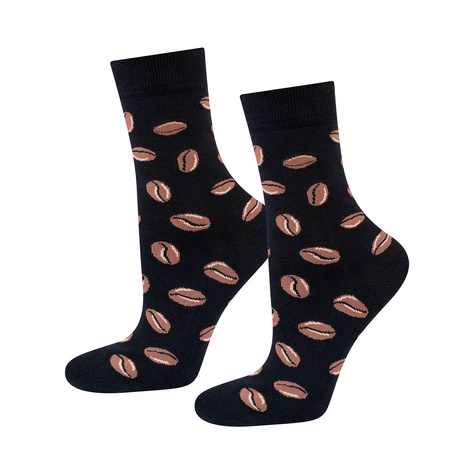 Soxo espresso women's socks