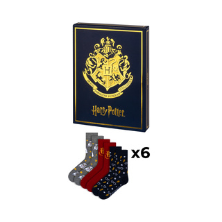Zestaw Prezentowy ze Skarpetkami Harry Potter 6-pak