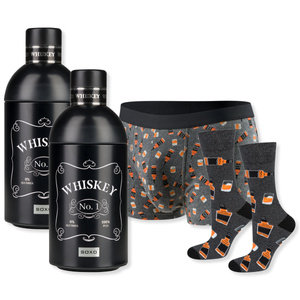 Men's Whiskey boxer shorts in SOXO bottle | Gift idea | Boy's Day | Cotton panties