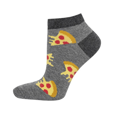 Set of 3x Colorful men's socks SOXO GOOD STUFF cotton pizza