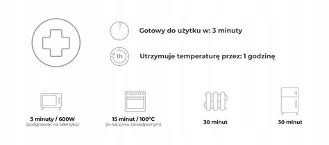 OUTLET Suchy Termofor kolorowy SOXO Ogrzewacz w pokrowcu na prezent dla dziecka lalka 