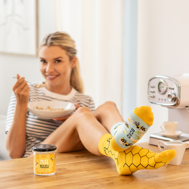 Honey Socks in a Jar