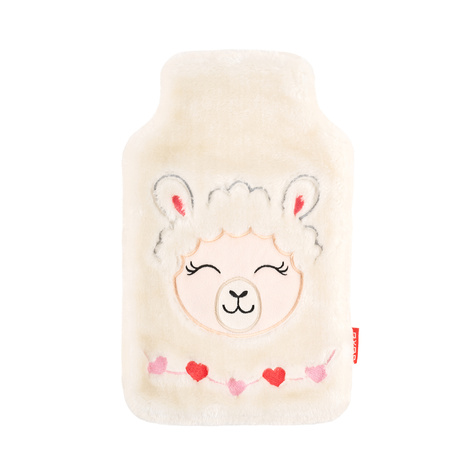 Hot water bottle llama SOXO white 1.8 L