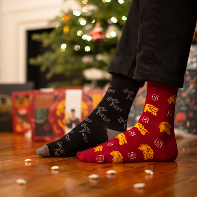 Advent Calendar with Socks Harry Potter 6-Pack