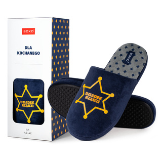 Grandpa Rules Men's Slippers