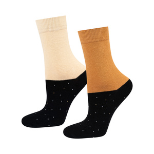 SOXO Women's Socks in Poppycake Wrap