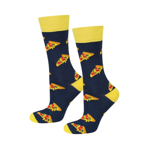 Men's and women's colorful SOXO pizza socks in a box | gift for a man | gift for woman