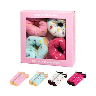 Donuts Ankle Socks 4-Pack
