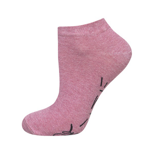 Pink SOXO women's socks with Polish inscriptions funny gift