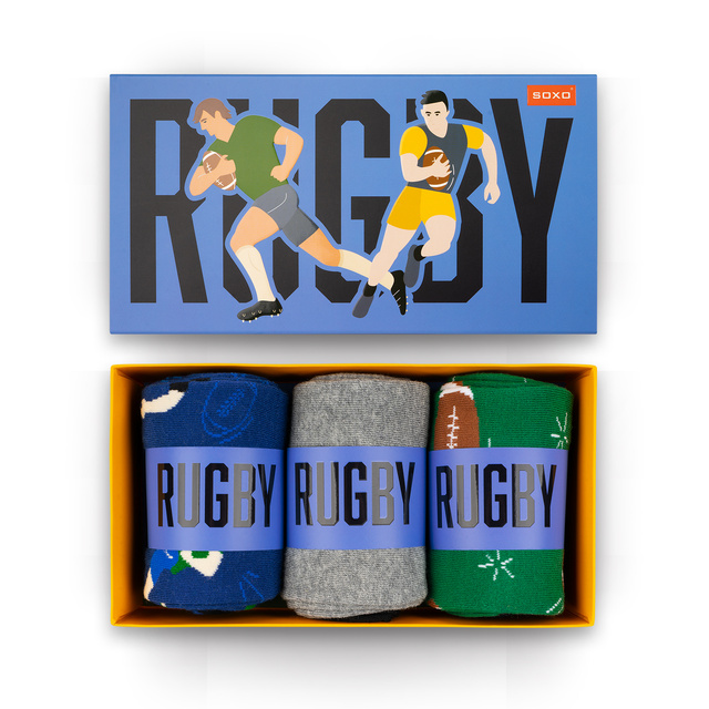 Skarpetki Rugby 3-pak