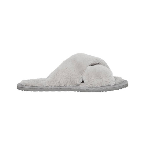 SOXO Women's slippers furry grey