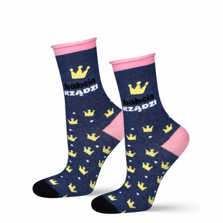 Grandma Rules Socks