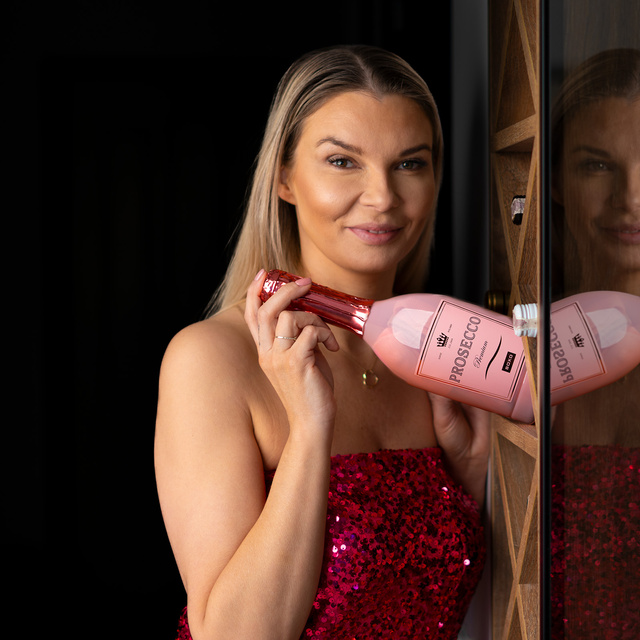 Prosecco Socks in a Bottle 2-Pack