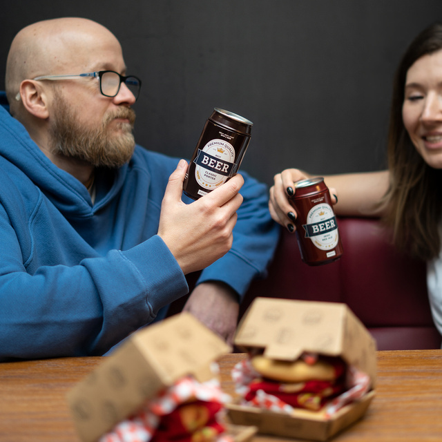 Skarpetki Piwo w Puszce Irish Red Ale