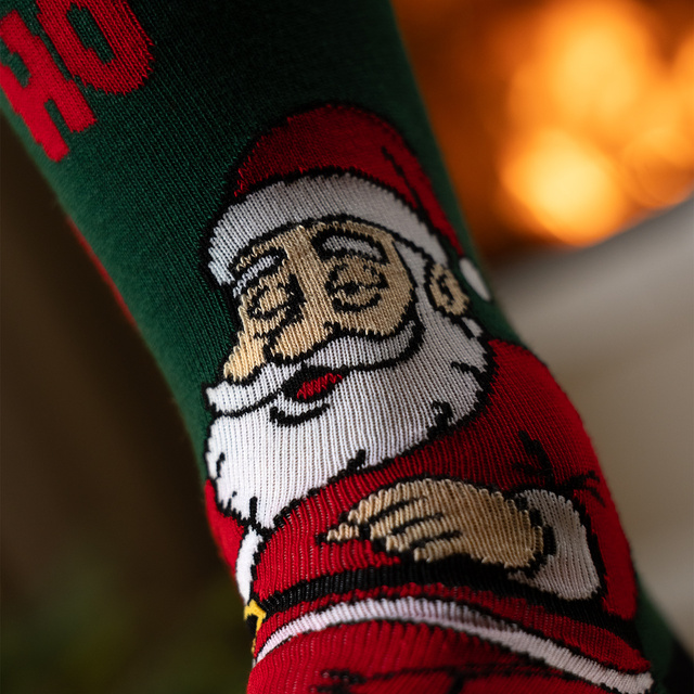 Naughty Santa Claus Socks
