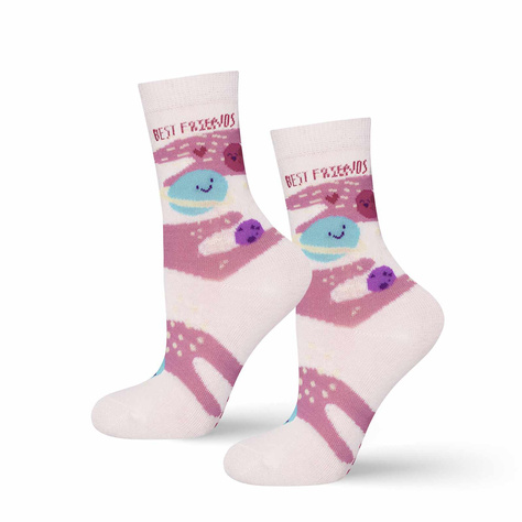 Best Friends SOXO GOOD STUFF pink children's socks