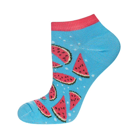 Colorful women's socks SOXO mismatched cotton watermelon