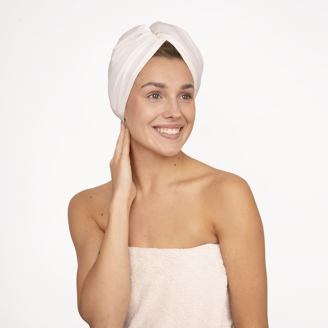 Turban Kąpielowy Biały