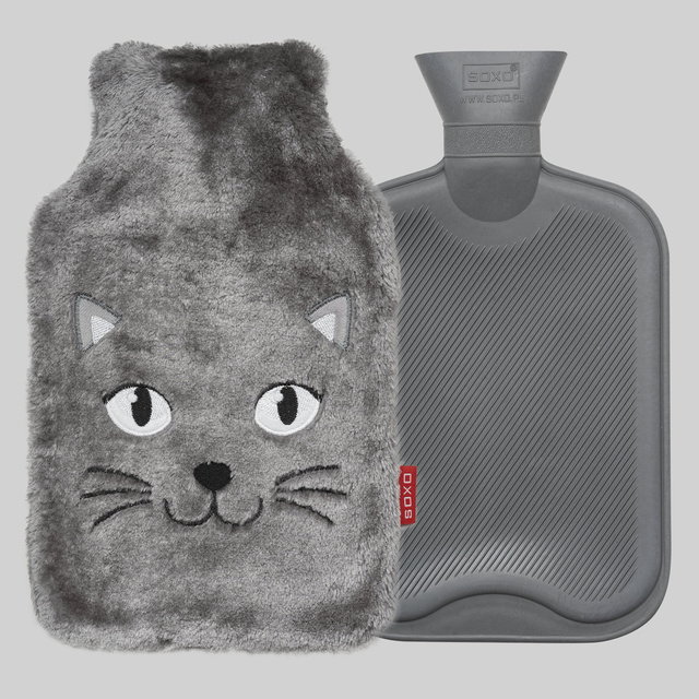 Cat Hot Water Bottle 1.8 L