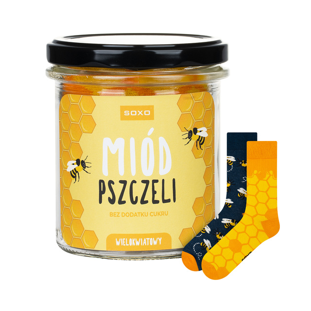 Skarpetki Miód w Słoiku