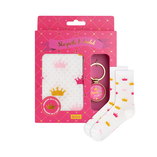Set Queen of Life Socks + Keychain