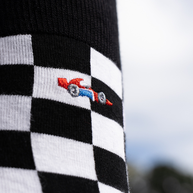 Formula 1 Greeting Card Socks