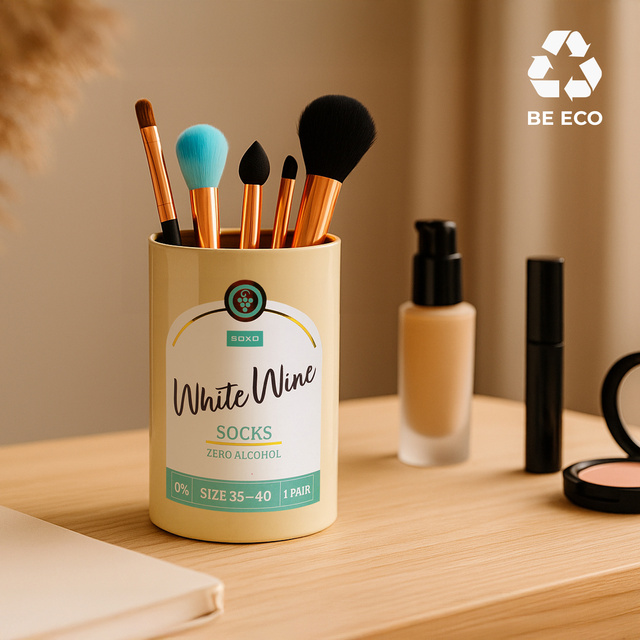 Set of 2x Colorful SOXO GOOD STUFF men's socks Tequila and vodka in a funny cotton bottle