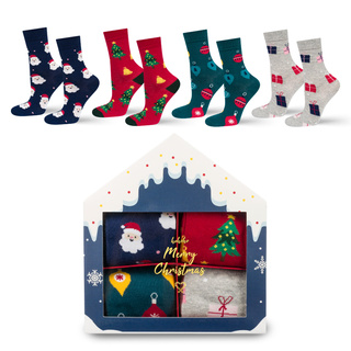 Christmas Socks 4-Pack