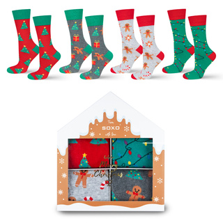 Christmas Socks 4-Pack