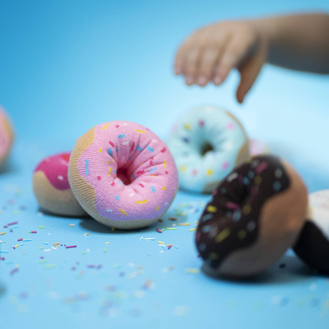 Skarpetki damskie Soxo Donut w Pudełku