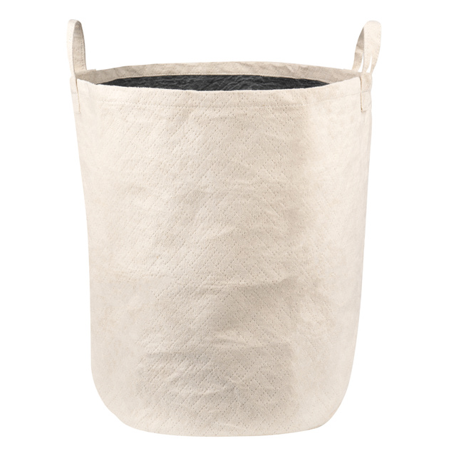 Momo Way folding laundry basket beige