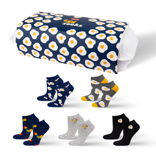 SOXO men's colorful socks for women in embossing - 5 pairs