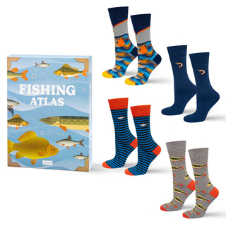 Fishing Atlas Socks 4-Pack
