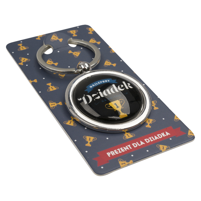 A set of a keychain for Grandpa and a keychain for Grandma | gift for Grandma and Grandpa's Day