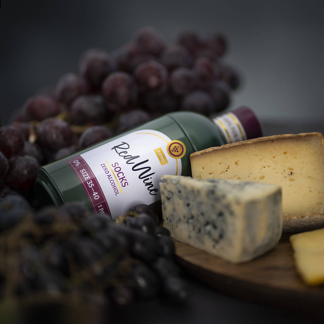 Skarpetki Red Wine w Butelce 