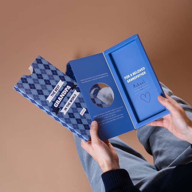 Men's socks SOXO Best Grandpa in the World