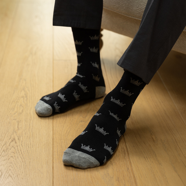 Set King of Life Socks + Keychain