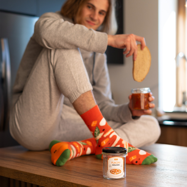 Beef Tripe Soup Socks in a Jar