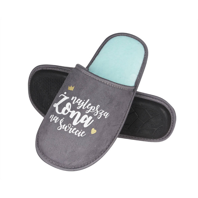 Kapcie Damskie "Najlepsza Żona na Świecie"